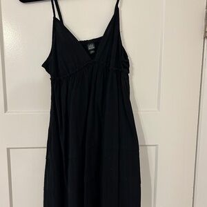 Black mini sundress